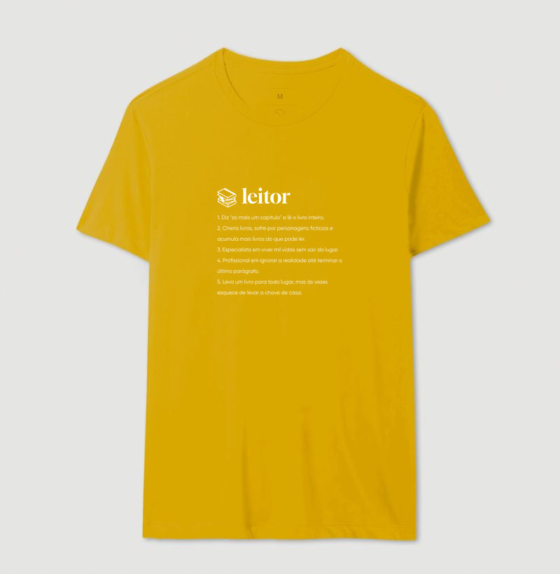 Camiseta Definição Leitor