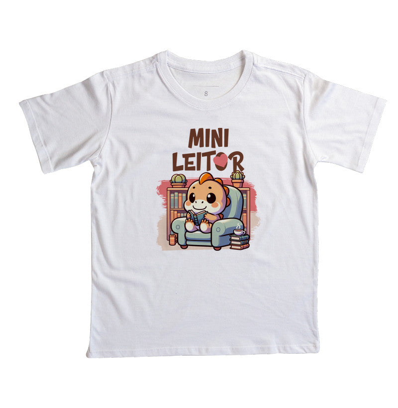 Camiseta infantil Mini Leitor