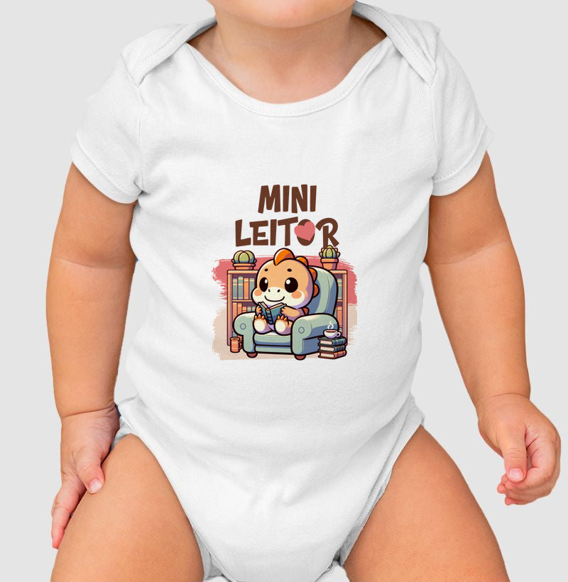 Body infantil Mini Leitor