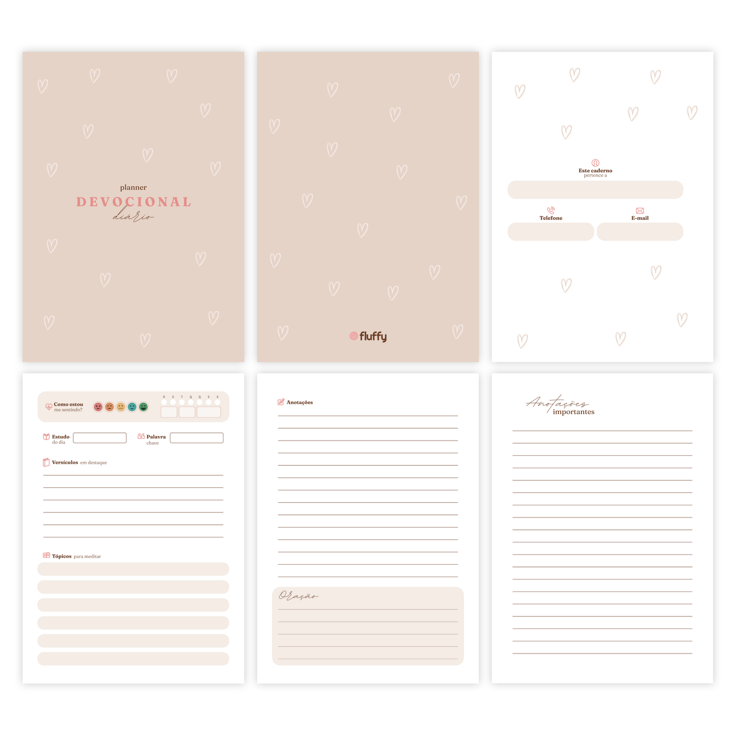 Caderno devocional para imprimir