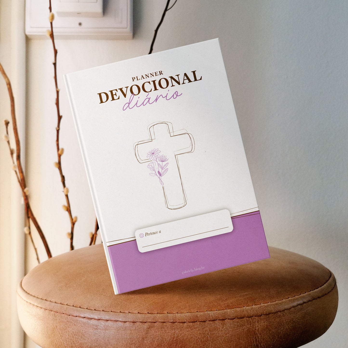 Planner devocional diário - Lilac
