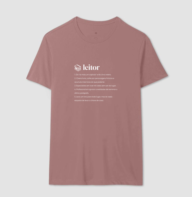 Camiseta Definição Leitor