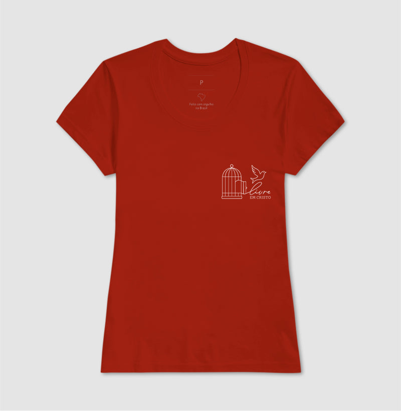 Camiseta Livre em Cristo
