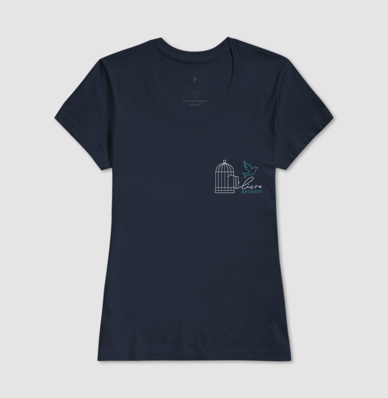 Camiseta Livre em Cristo