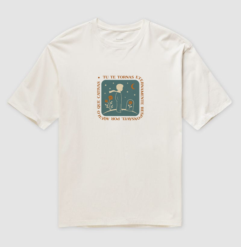 Camiseta oversized Eternamente Responsável
