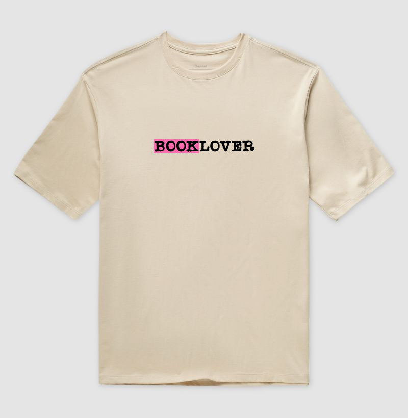 Camiseta oversized Booklover