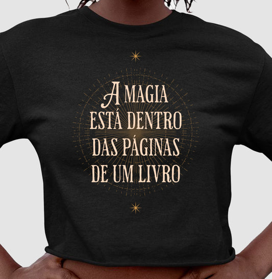 Cropped Magia nas páginas