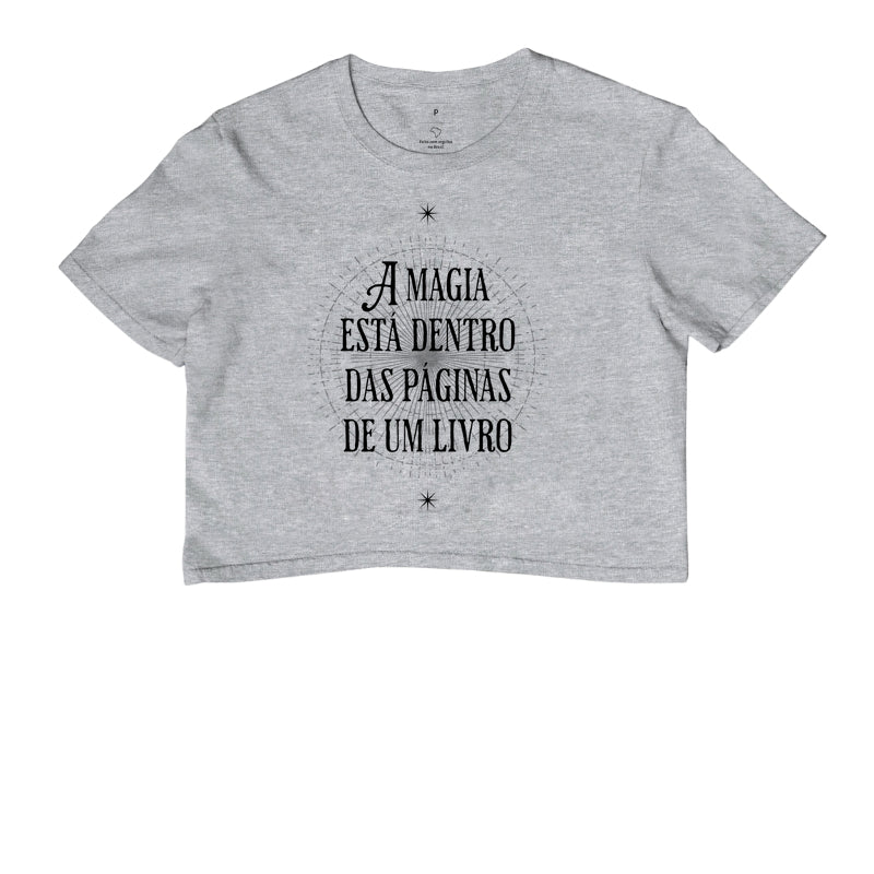 Cropped Magia nas páginas