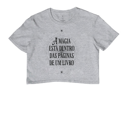 Cropped Magia nas páginas