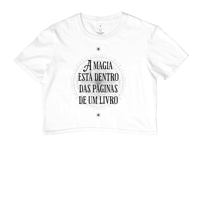 Cropped Magia nas páginas