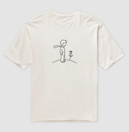 Camiseta oversized Pequeno Príncipe