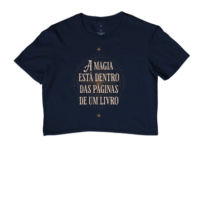 Cropped Magia nas páginas
