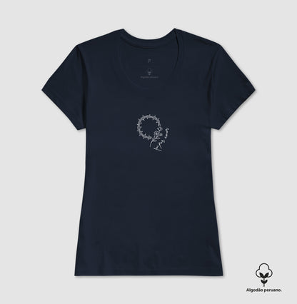 Camiseta algodão peruano Foi por Amor