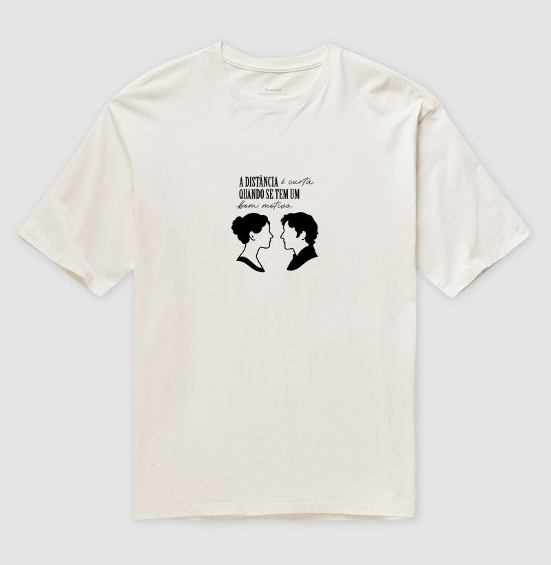 Camiseta oversized Elizabeth & Darcy