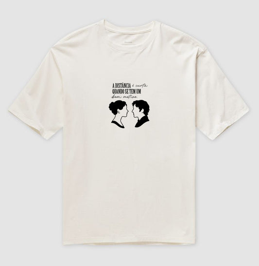 Camiseta oversized Elizabeth & Darcy
