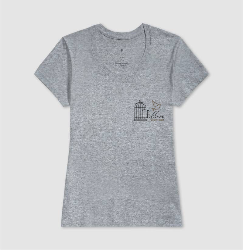 Camiseta Livre em Cristo