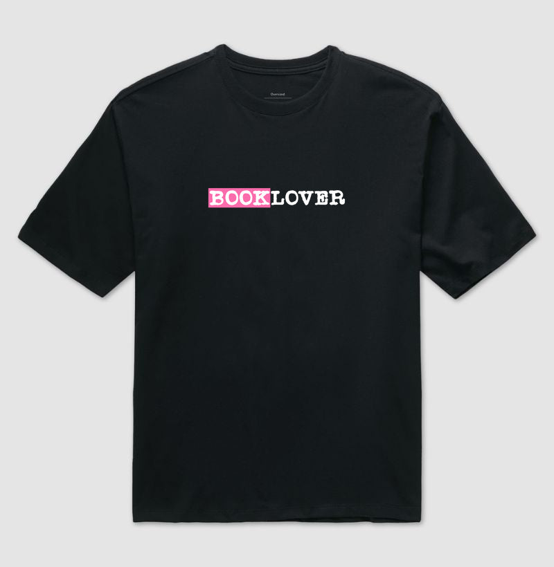 Camiseta oversized Booklover