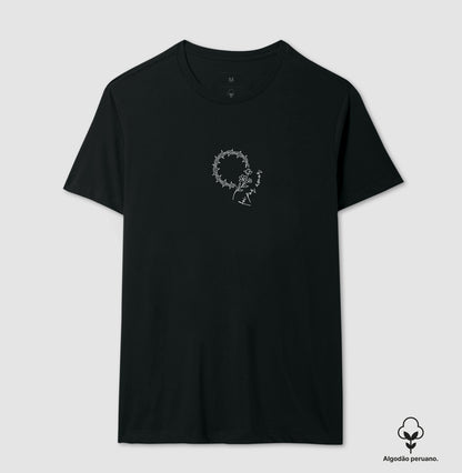 Camiseta algodão peruano Foi por Amor