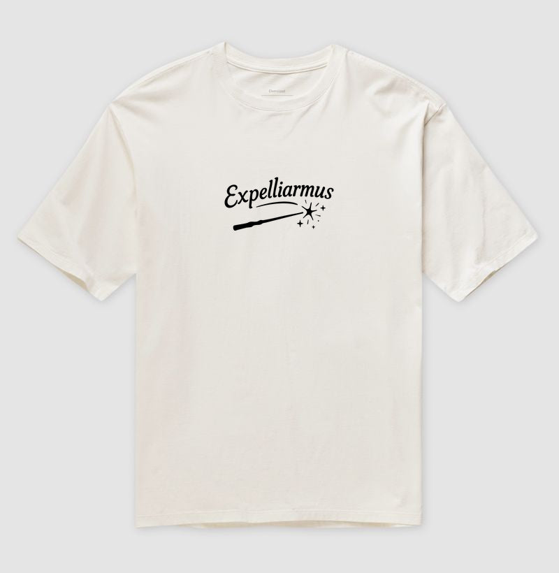 Camiseta oversized Expelliarmus