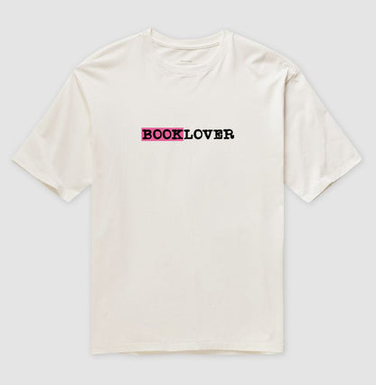 Camiseta oversized Booklover