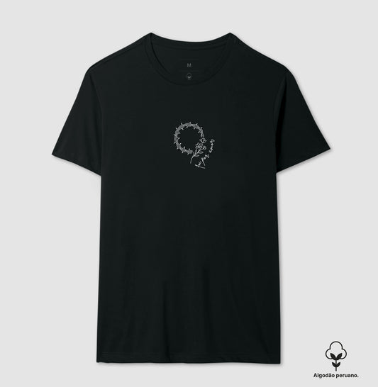 Camiseta algodão peruano Foi por Amor