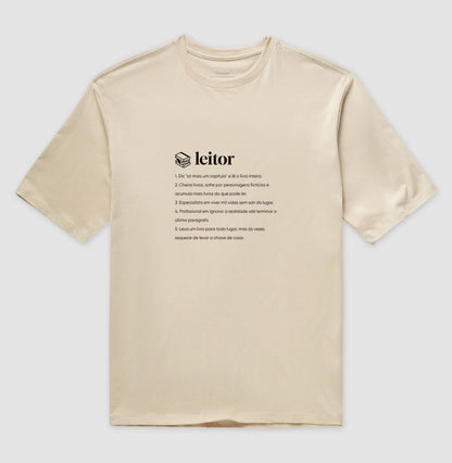 Camiseta oversized Definição Leitor