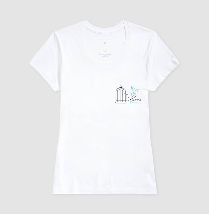 Camiseta Livre em Cristo