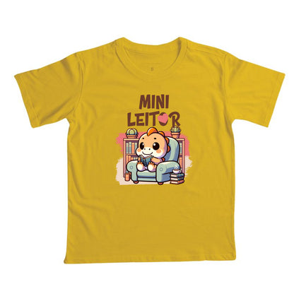 Camiseta infantil Mini Leitor