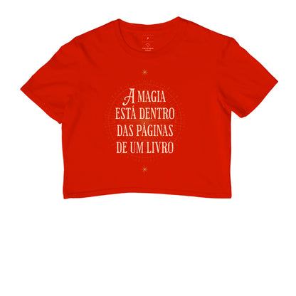 Cropped Magia nas páginas
