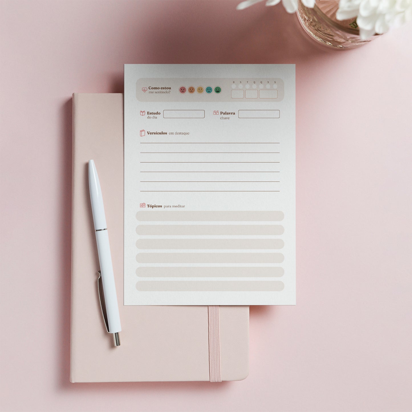 Caderno devocional para imprimir