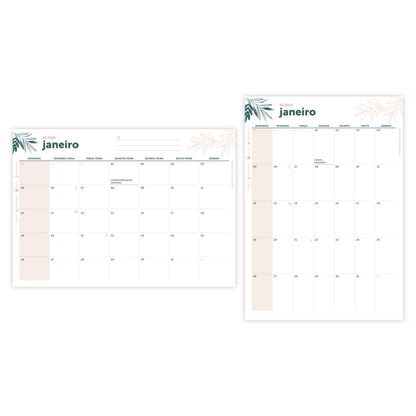 Calendário 2025 - Botanical