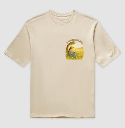 Camiseta oversized Momento de Paz