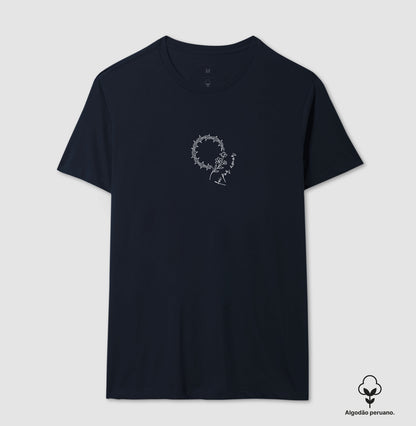 Camiseta algodão peruano Foi por Amor