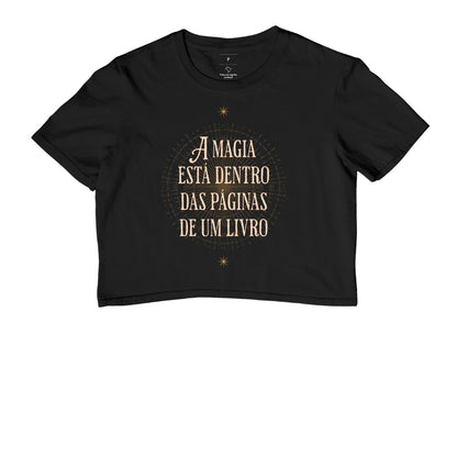 Cropped Magia nas páginas