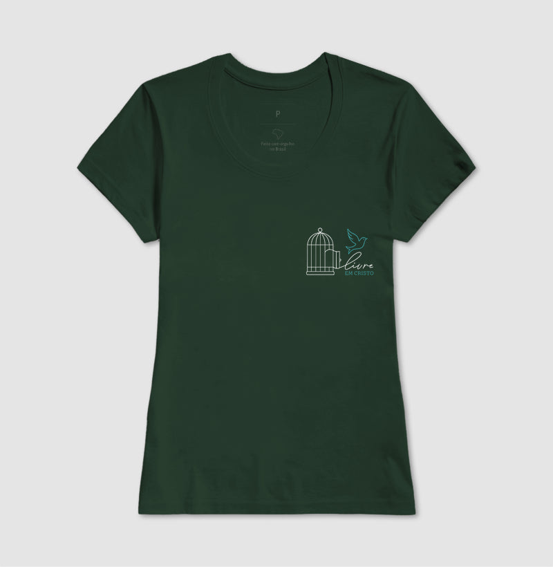 Camiseta Livre em Cristo